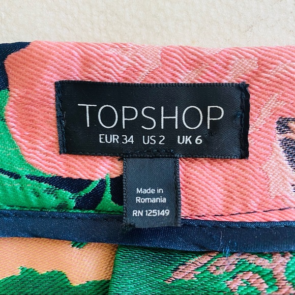 TOPSHOP BEAUTIFUL Floral skirt - Picture 6 of 7